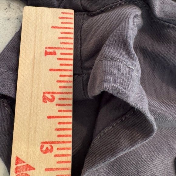 GARAGE Shorts Gray Paperbag Belted Waist Pockets Women’s Size XS - Picture 8 of 8